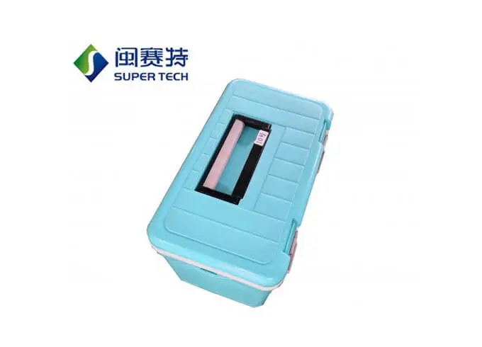 large plastic cool box
